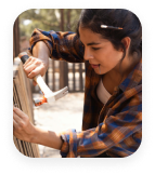 Handyperson working